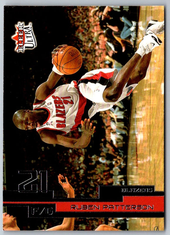 2002 Fleer Box Score Ruben Patterson #101