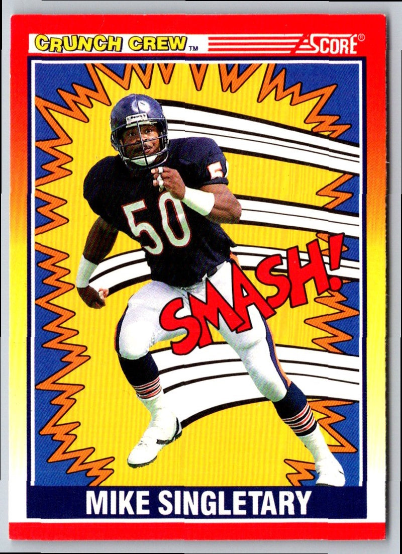 1990 Score Mike Singletary