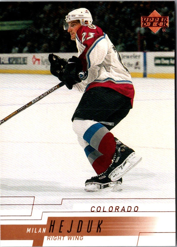 2000 Upper Deck Milan Hejduk #43