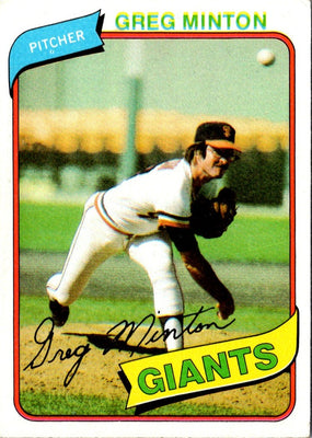 1980 Topps Greg Minton #588