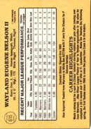 1985 Donruss Gene Nelson