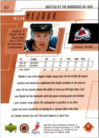 2000 Upper Deck Milan Hejduk #43