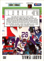 1995 Score Qadry Ismail #203