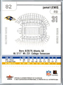 2003 Upper Deck Honor Roll Jamal Lewis