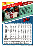 1993 Topps Sean Berry #758