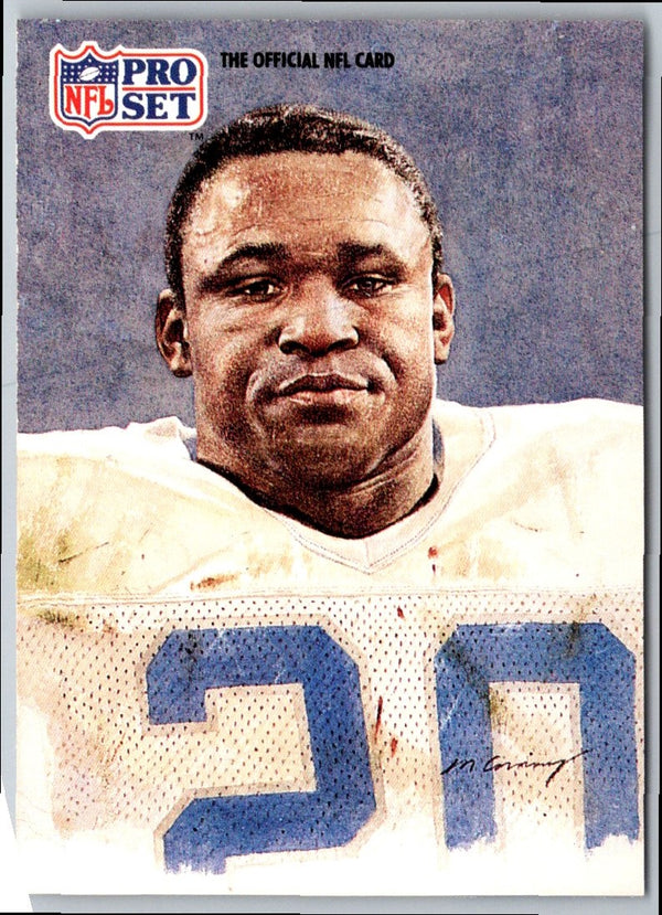 1991 Pro Set Barry Sanders #388