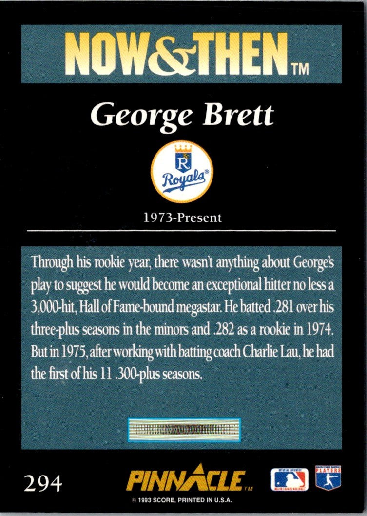 1993 Pinnacle George Brett