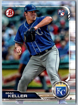 2019 Bowman Brad Keller #6 Rookie
