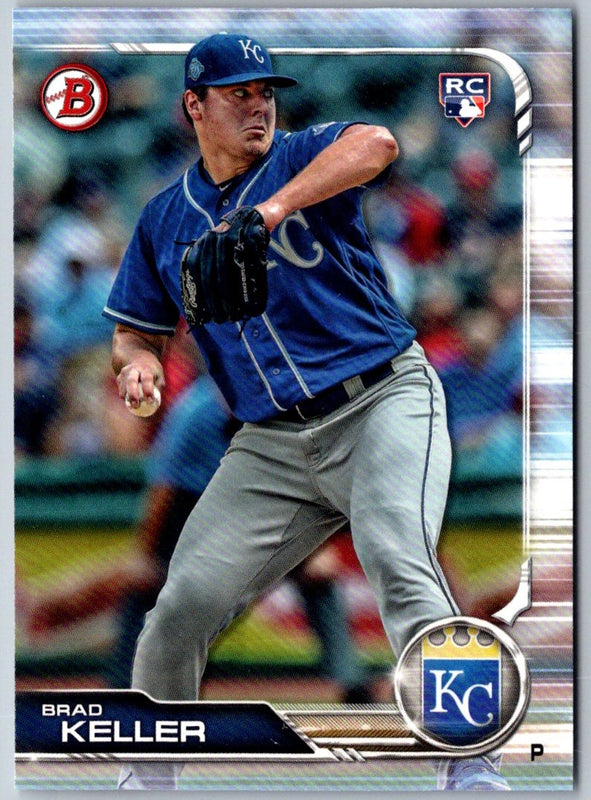 2019 Bowman Brad Keller #6 Rookie