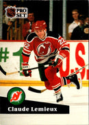 1991 Pro Set Claude Lemieux