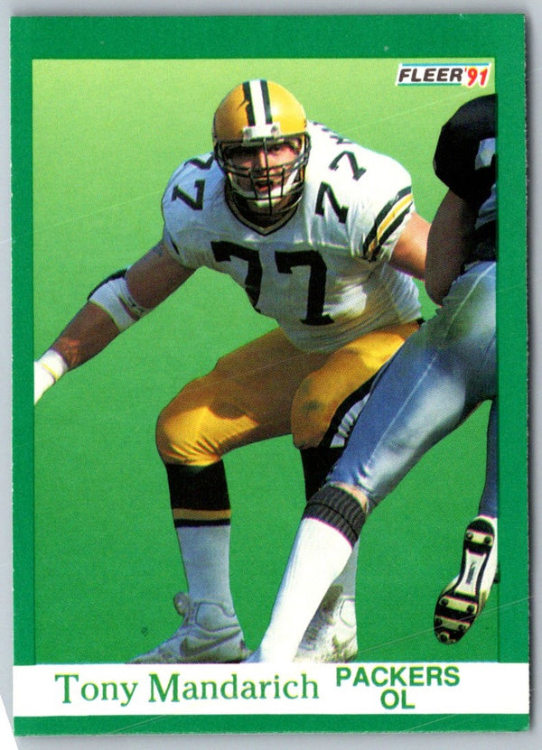 1991 Fleer Tony Mandarich #257