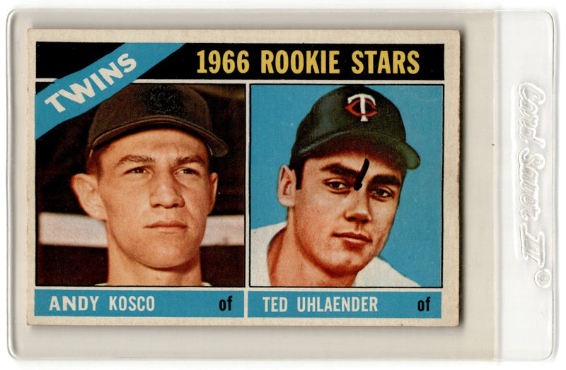 1966 Topps Twins Rookies - Andy Kosco/Ted Uhlaender