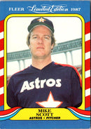 1987 Fleer Limited Edition Mike Scott