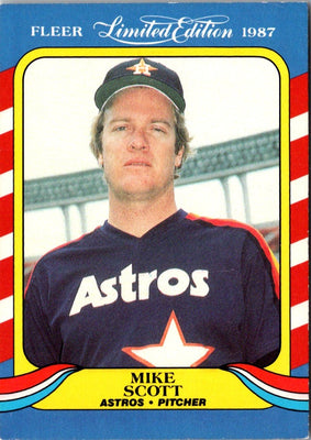 1987 Fleer Limited Edition Mike Scott #38