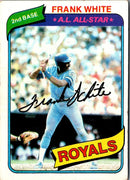 1980 Topps Frank White