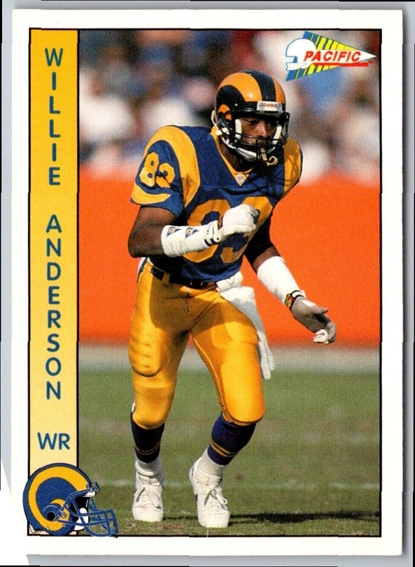 1992 Pacific Willie Anderson #155