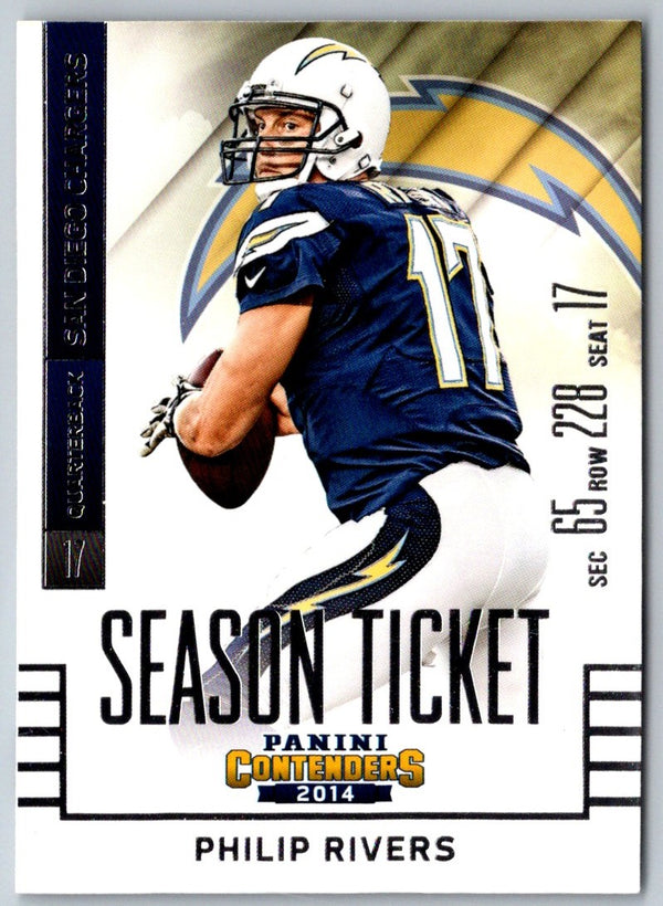 2014 Panini Contenders Philip Rivers #28