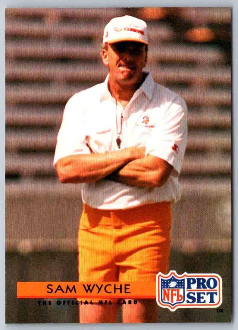 1992 Proset Sam Wyche