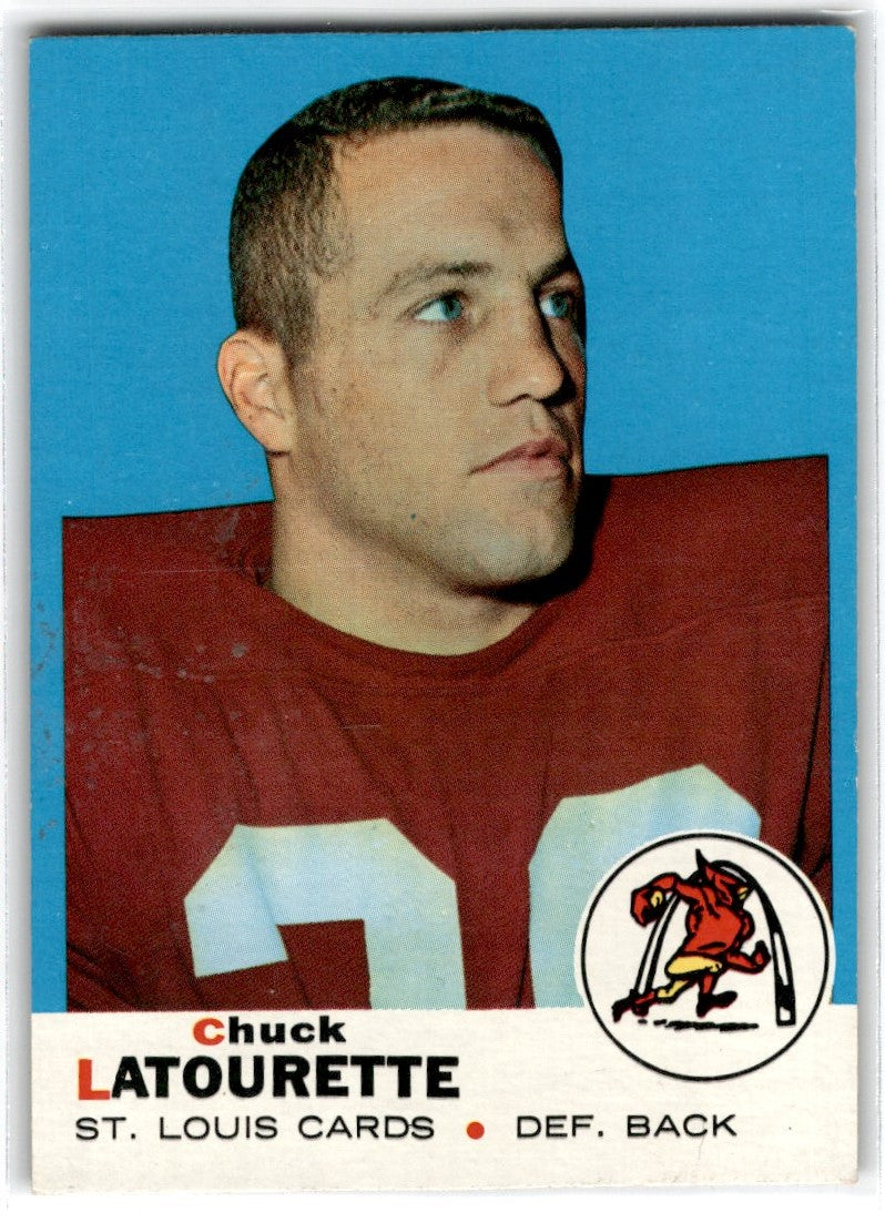 1969 Topps Chuck LaTourette