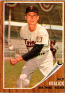 1962 Topps Jack Kralick