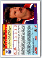1991 Score Glenn Anderson #47