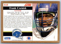 1991 Score Frank Cornish #515