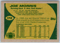 1989 Topps Joe Morris #178