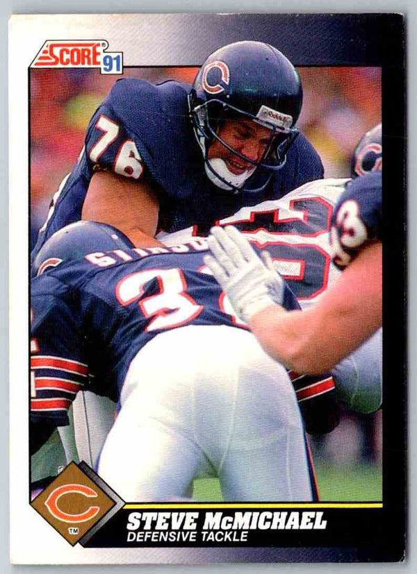 1991 Score Steve McMichael #492