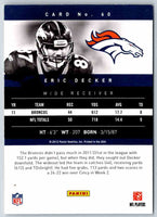 2014 Prestige Eric Decker #60