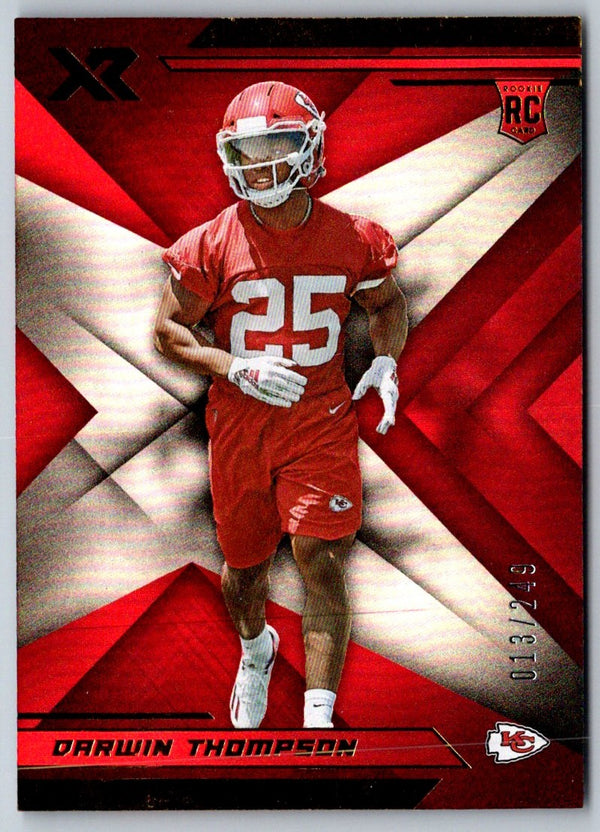 2019 Panini XR Darwin Thompson #163 Rookie /249