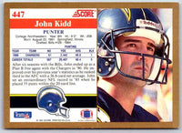 1991 Score John Kidd #447