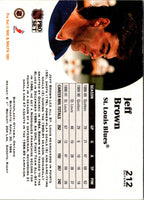 1991 Pro Set French Jeff Brown #212