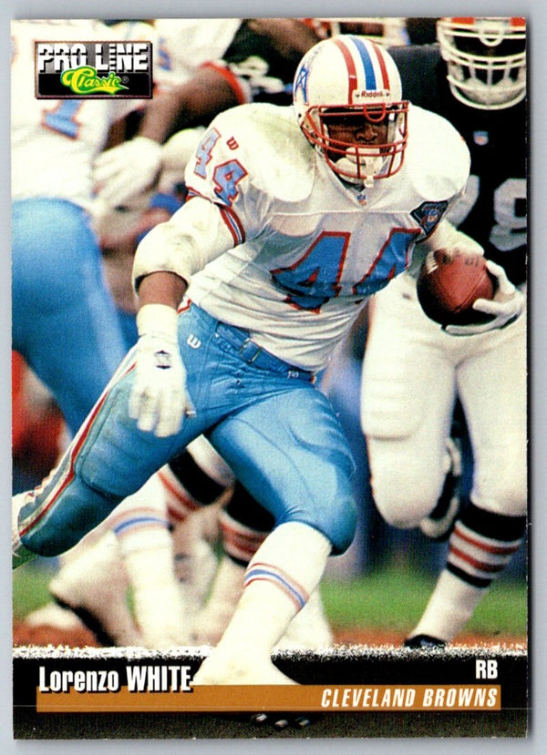 1995 Pro Line Lorenzo White #135