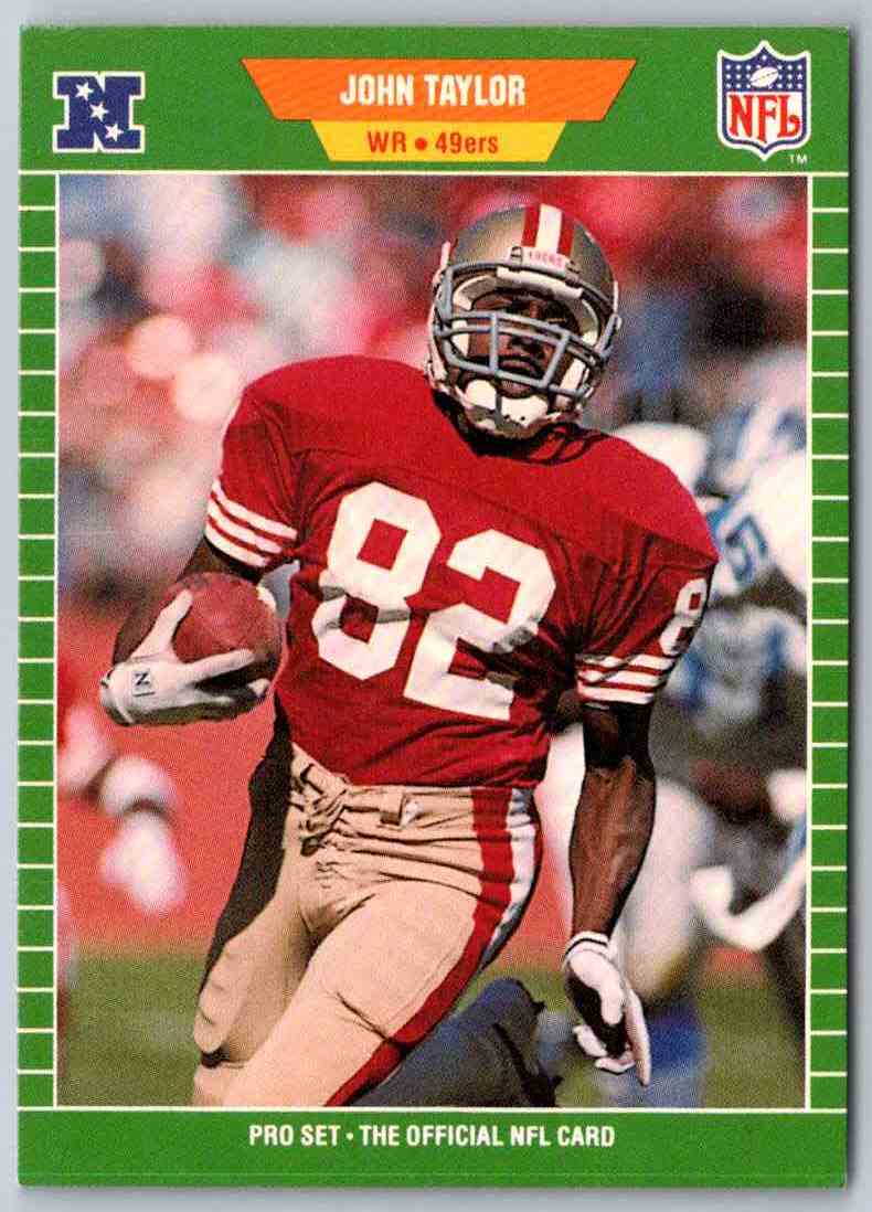 1989 NFL Proset John Taylor