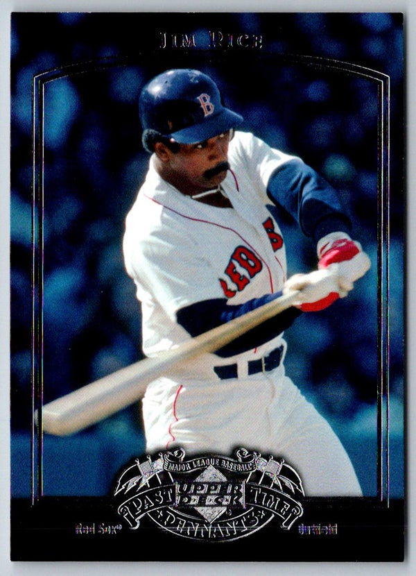 2005 UD Past Time Pennants Jim Rice #43