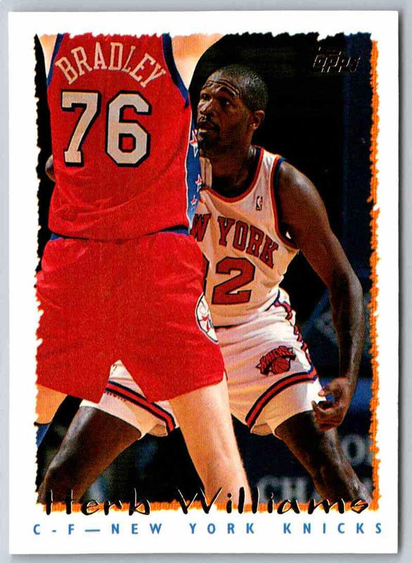 1993 Topps Herb Williams #281