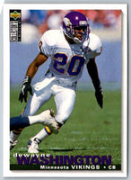 1995 Upper Deck Dewayne Washington #322