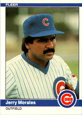 1984 Fleer Jerry Morales #498