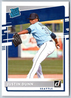 2020 Donruss Justin Dunn #41 Rookie