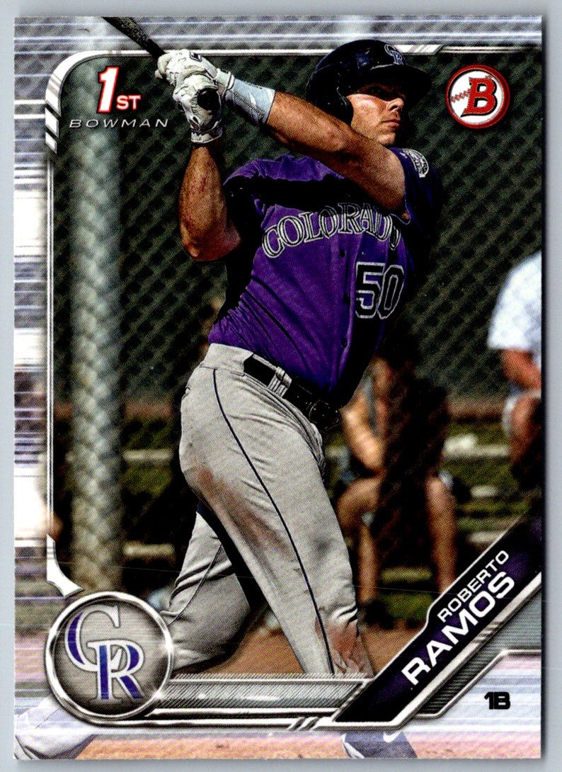 2019 Bowman Prospects Roberto Ramos