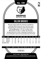 2020 Hoops Blue Dillon Brooks #108