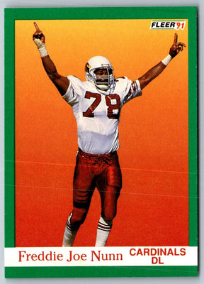 1991 Fleer Freddie Joe Nunn #344