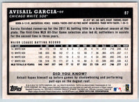 2018 Topps Big League Avisail Garcia #87