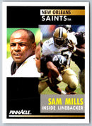 1991 Pinnacle Sam Mills
