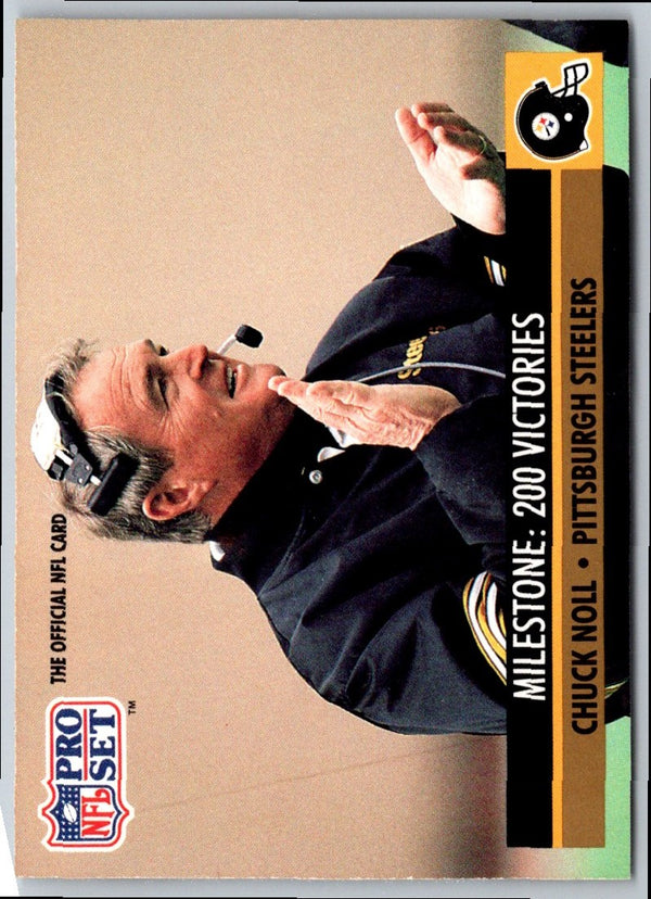 1991 Pro Set Chuck Noll #23