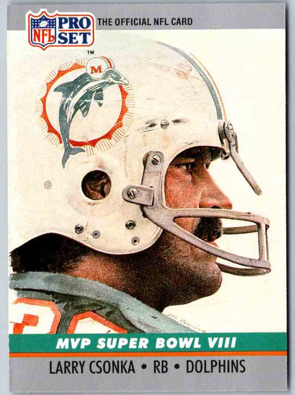 1990 Proset Larry Csonka #8