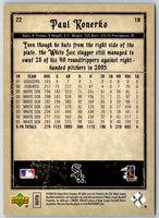 2006 Upper Deck Artifacts Paul Konerko #22
