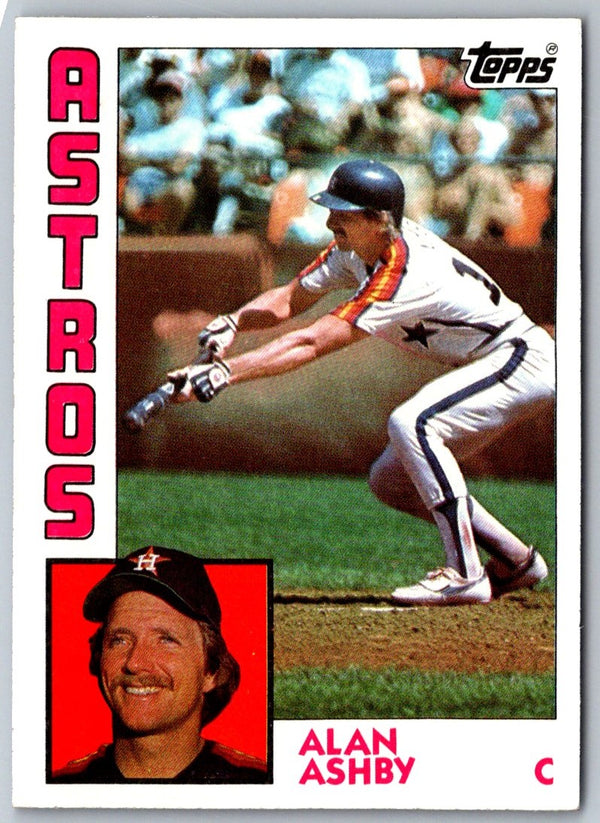 1984 Topps Nestle Alan Ashby #217