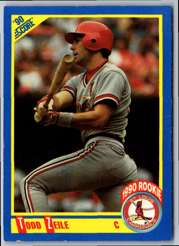 1990 Score Todd Zeile #600 Rookie