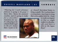 1991 ProLine Russell Maryland #75